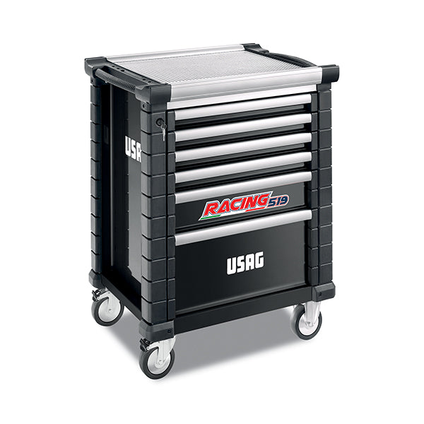519 RS6/3NV - Carrello racing - 6 cassetti (vuoto) - Usag - U05190516 519 RS6/3NV - Carrello racing - 6 cassetti (vuoto) - Usag - U05190516